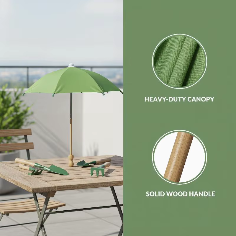 Parasol de jardin réglable en hauteur pour plantes