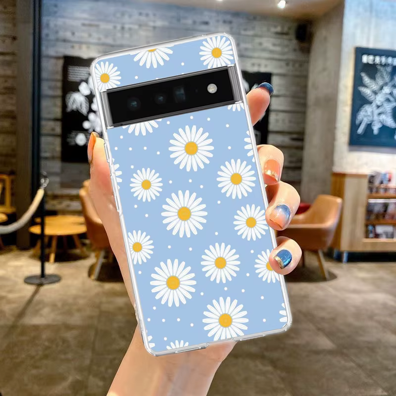 Coque transparente pour Google Pixel 9 8 7 6 5 4 4XL 7A snap5A 4A 3A XL Pro 5G