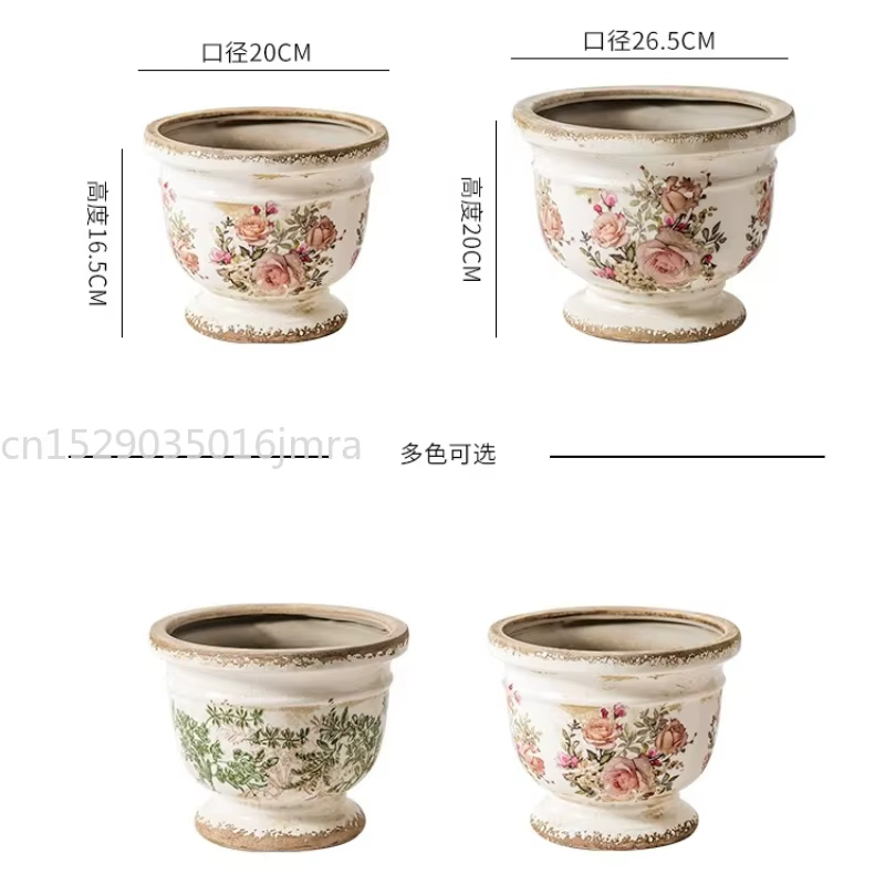 Pot de fleurs en céramique