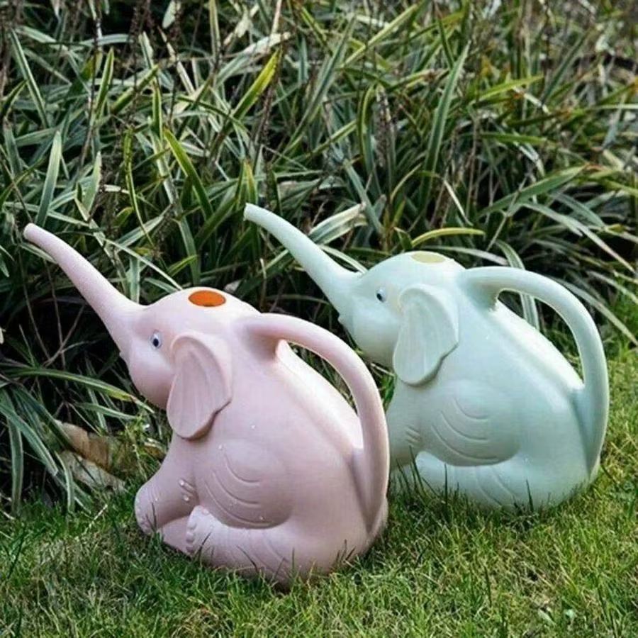 1 pièce Arrosoir mignon en forme d'éléphant en PP