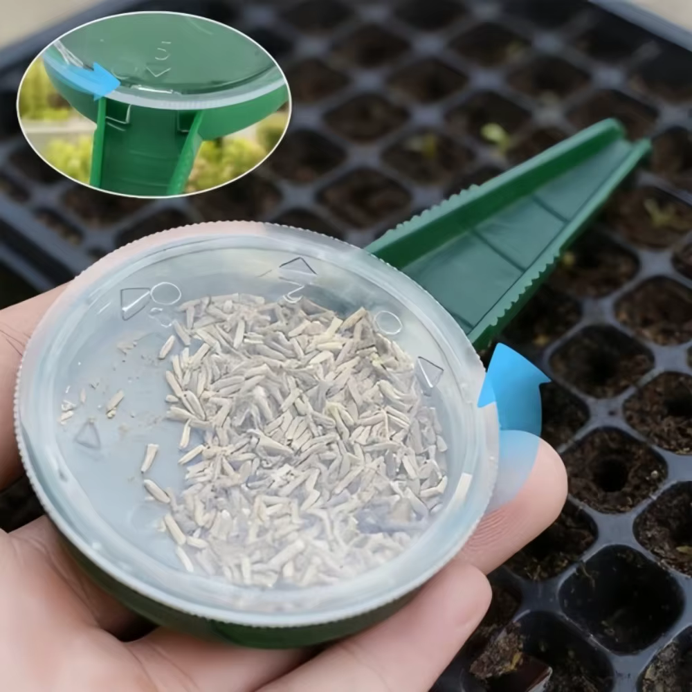 Semoir portable multifonctionnel réglable pour la plantation de légumes et de fleurs
