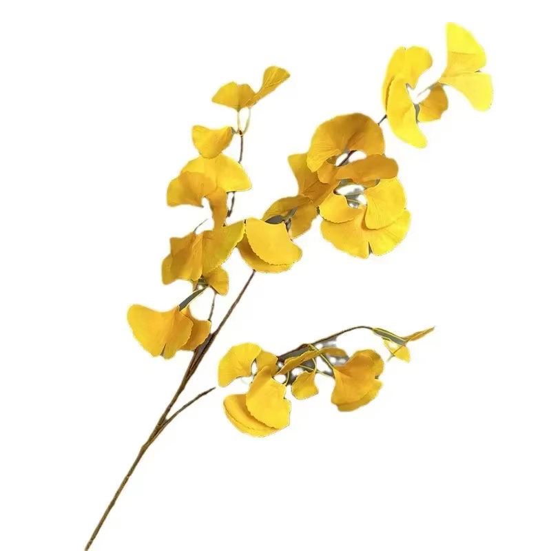 Feuilles de Ginkgo artificielles