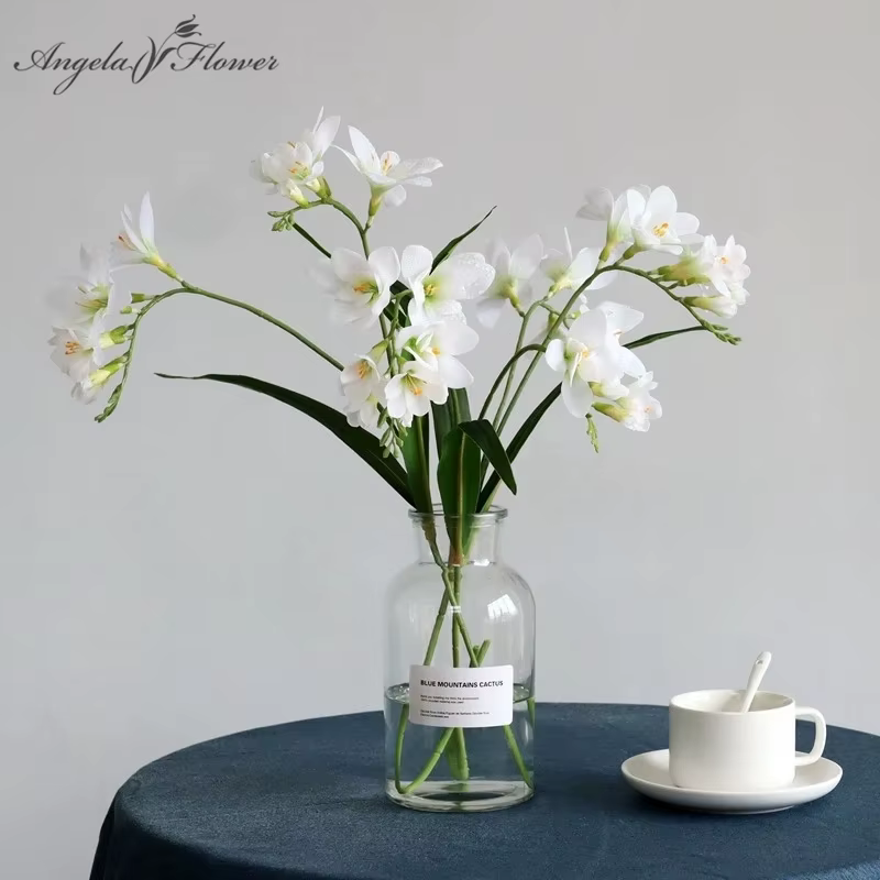 Fleur d'orchidée vanille artificielle