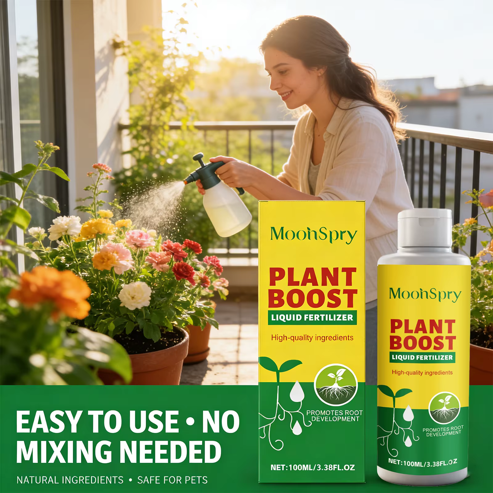 Engrais liquide Boost pour plantes