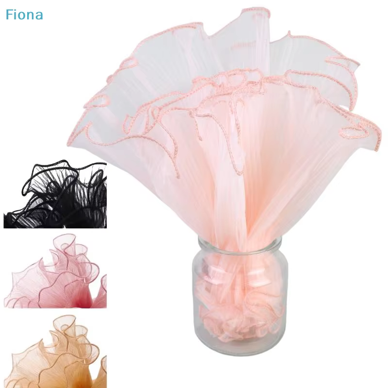 ✔ Tulle à volants pour emballage de fleurs