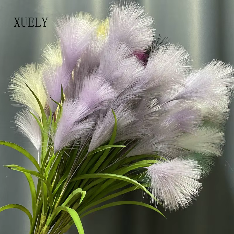 Bouquet d'herbe de pampa artificielle