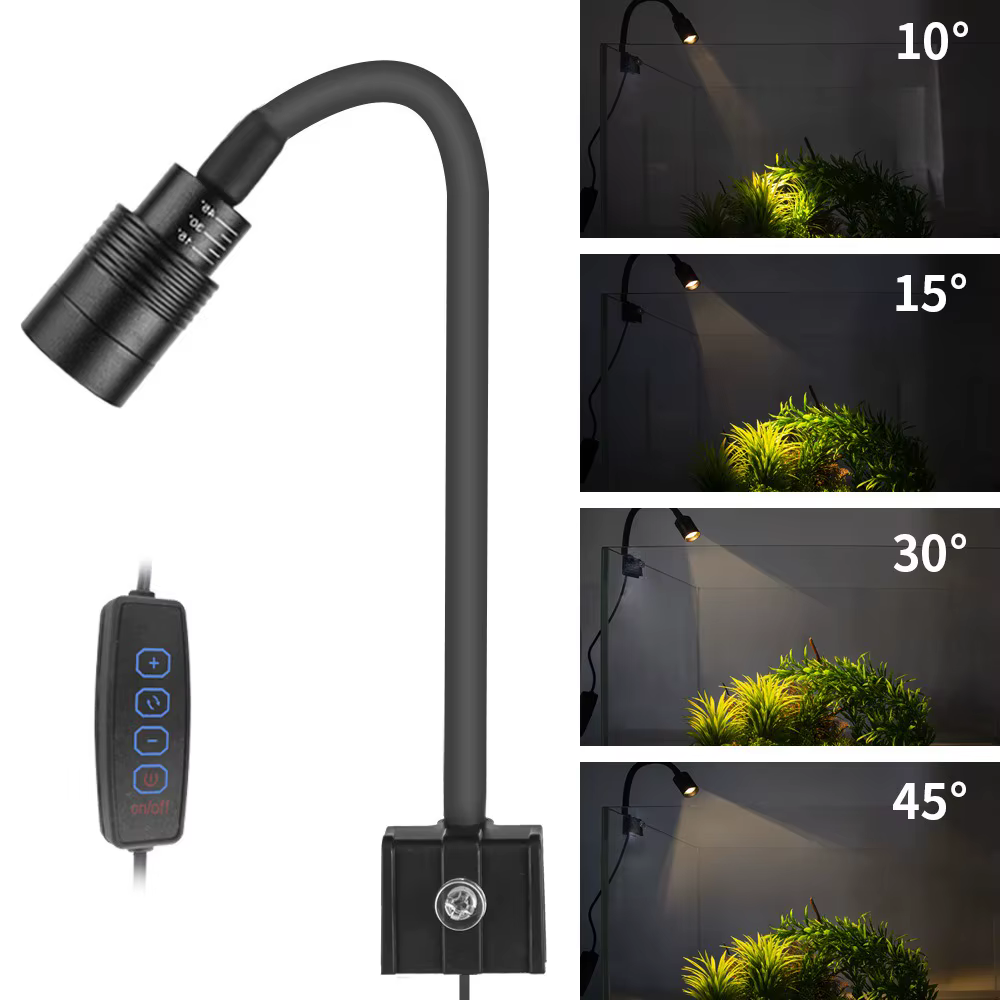 Super mince LED Aquarium lumière éclairage plantes grandir