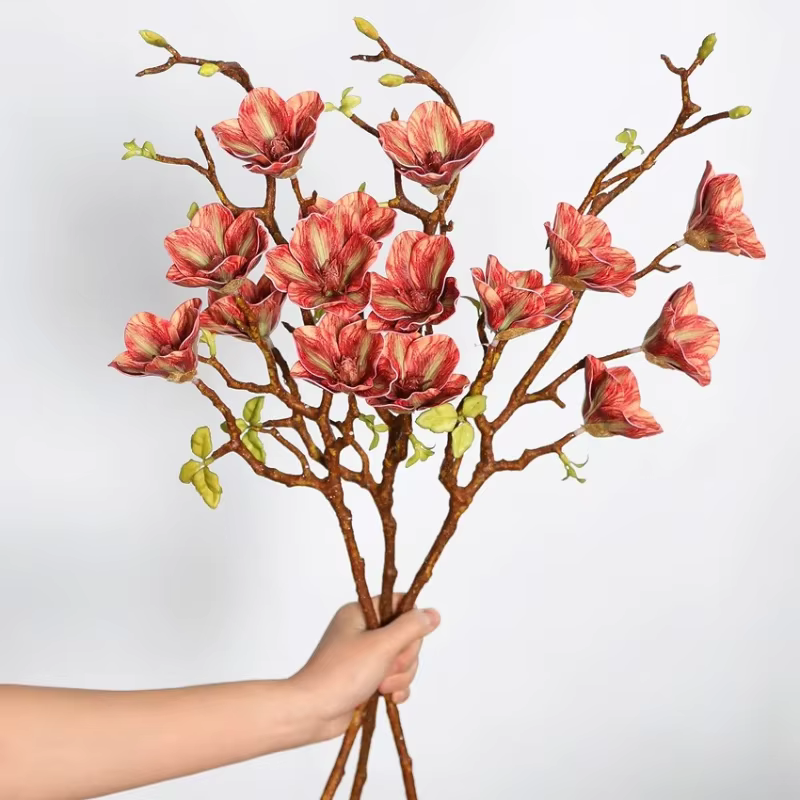 Simulation de Magnolies de neige parfumées