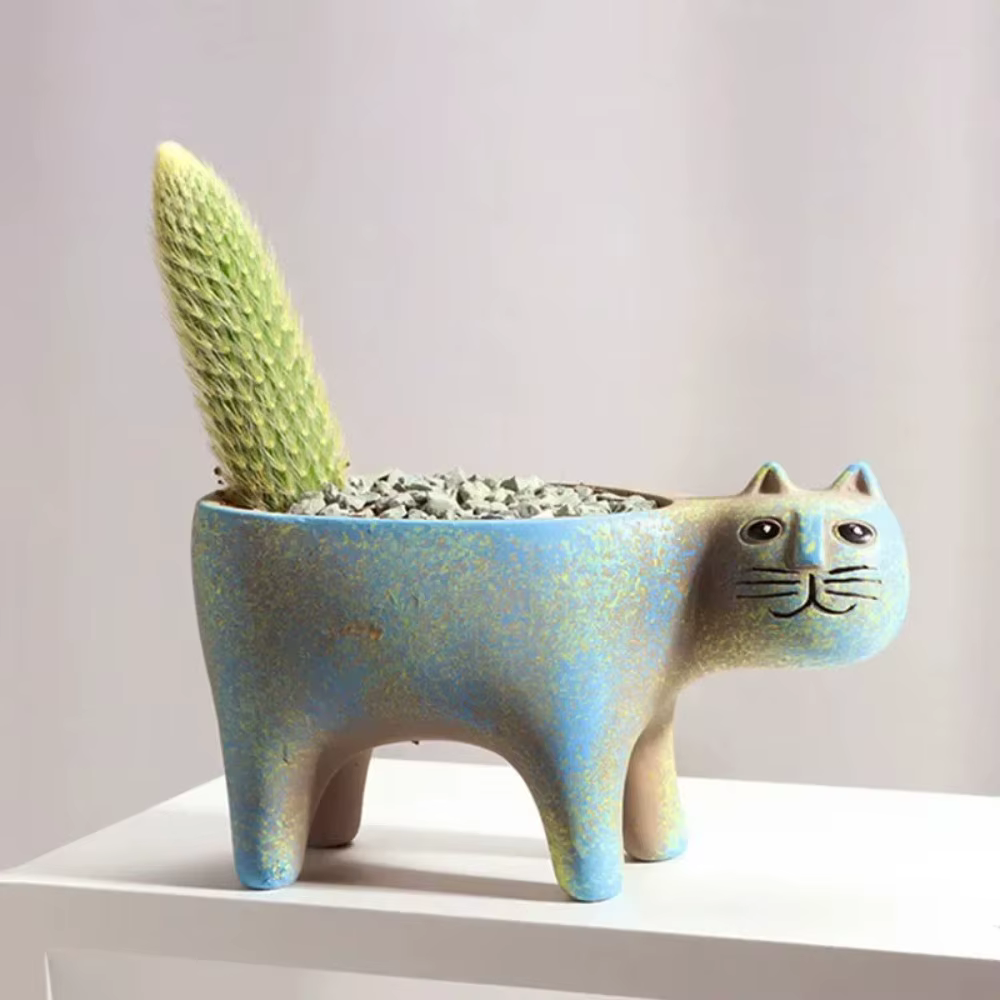 Pot de fleurs en céramique