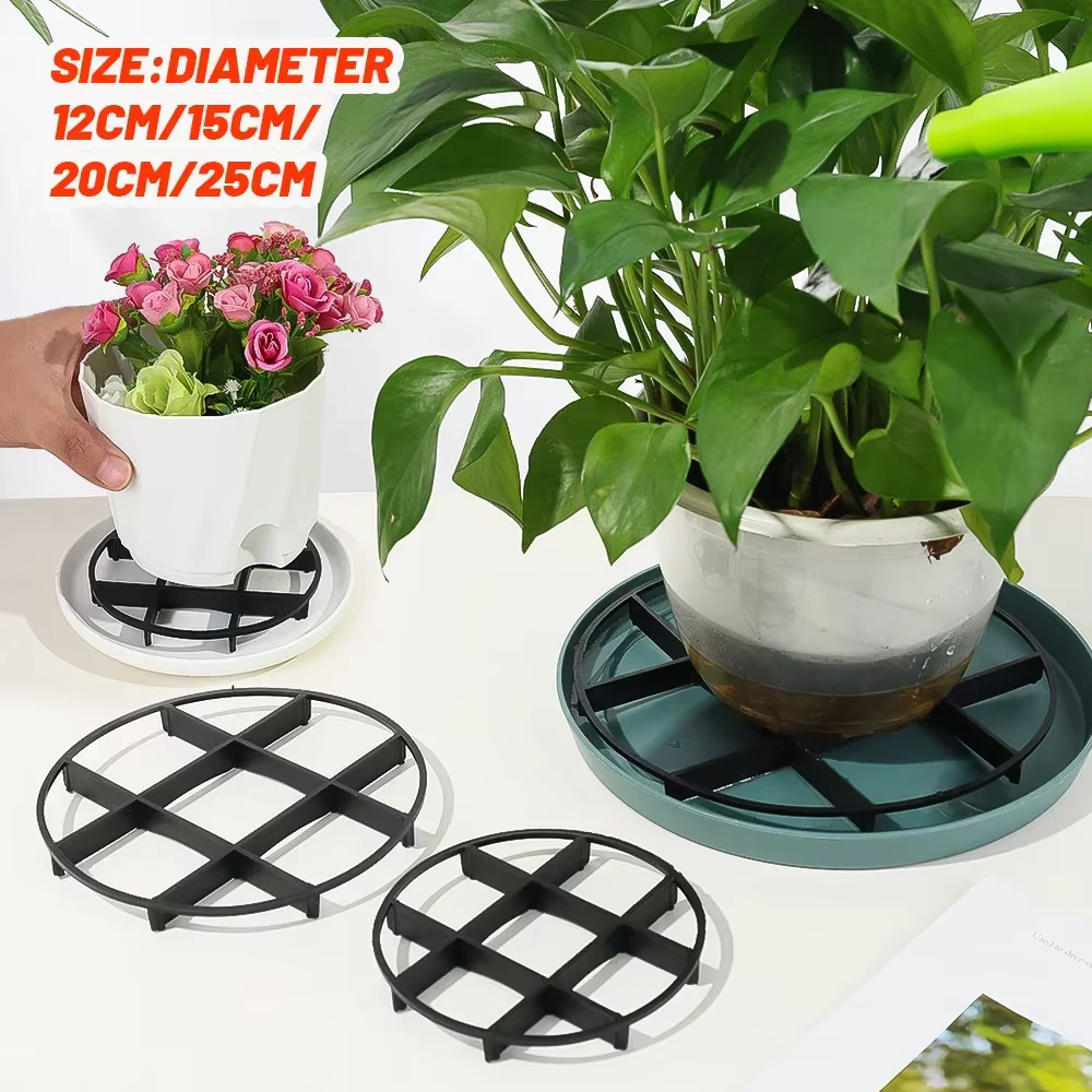 Pot de fleurs en plastique pour intérieur et extérieur