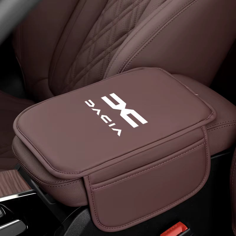 Accessoires intérieurs de voiture, boîte d'accoudoir, coussin d'augmentation de hauteur, sac de rangement, housse de protection de console centrale pour nouvelle Dacia Duster Logan