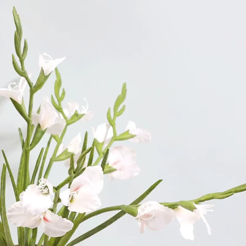 Fleurs de soie orchidée