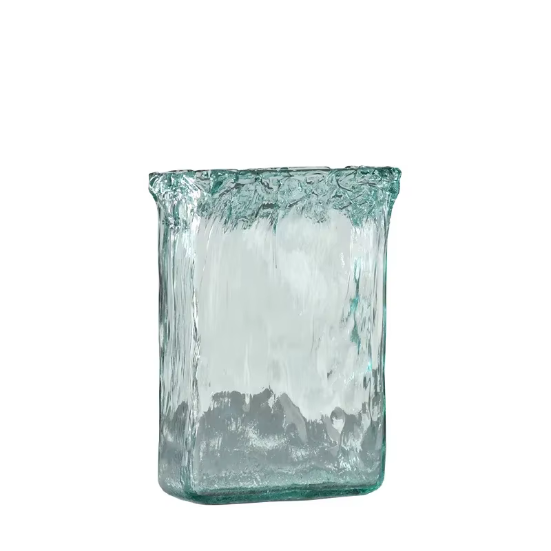 Vase en verre d'art haut de gamme importé d'espagnol