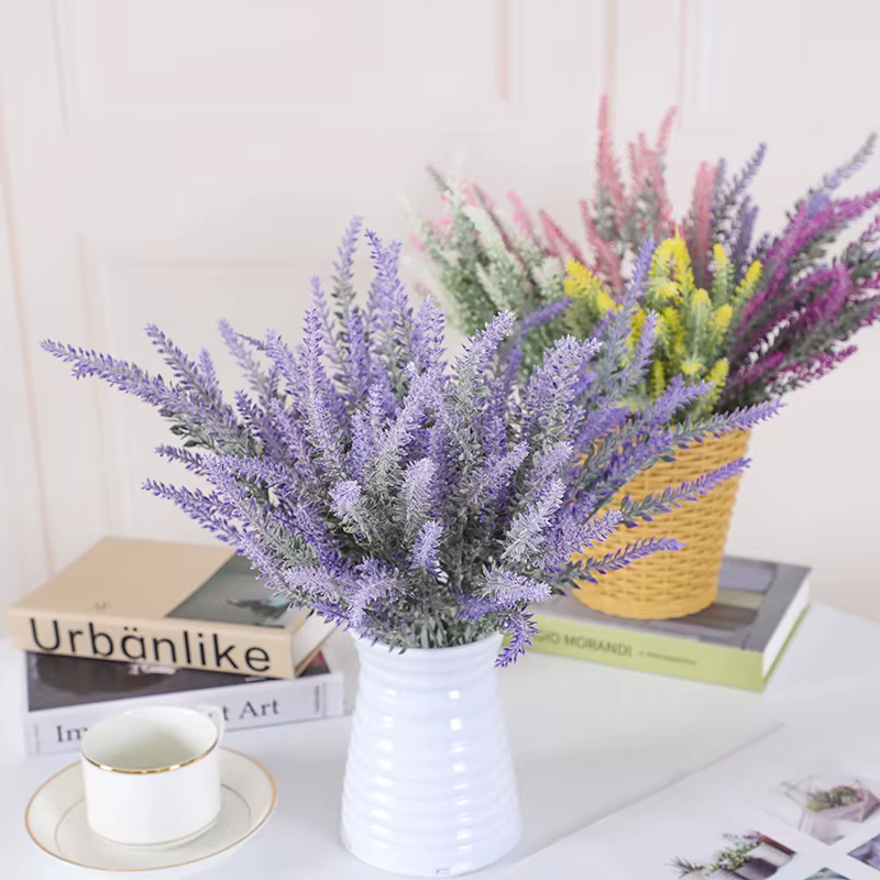Plantes artificielles en plastique
