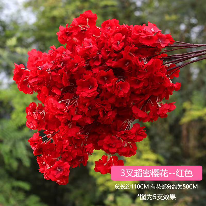 Fleurs artificielles, fleurs de cerisier