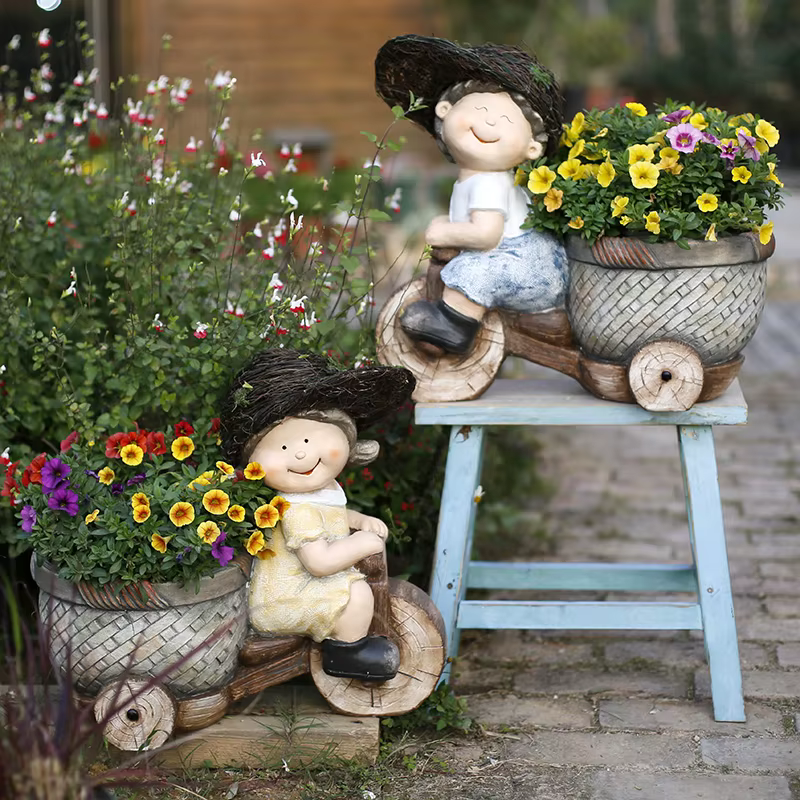 Jardinière de cyclisme pour garçon et fille