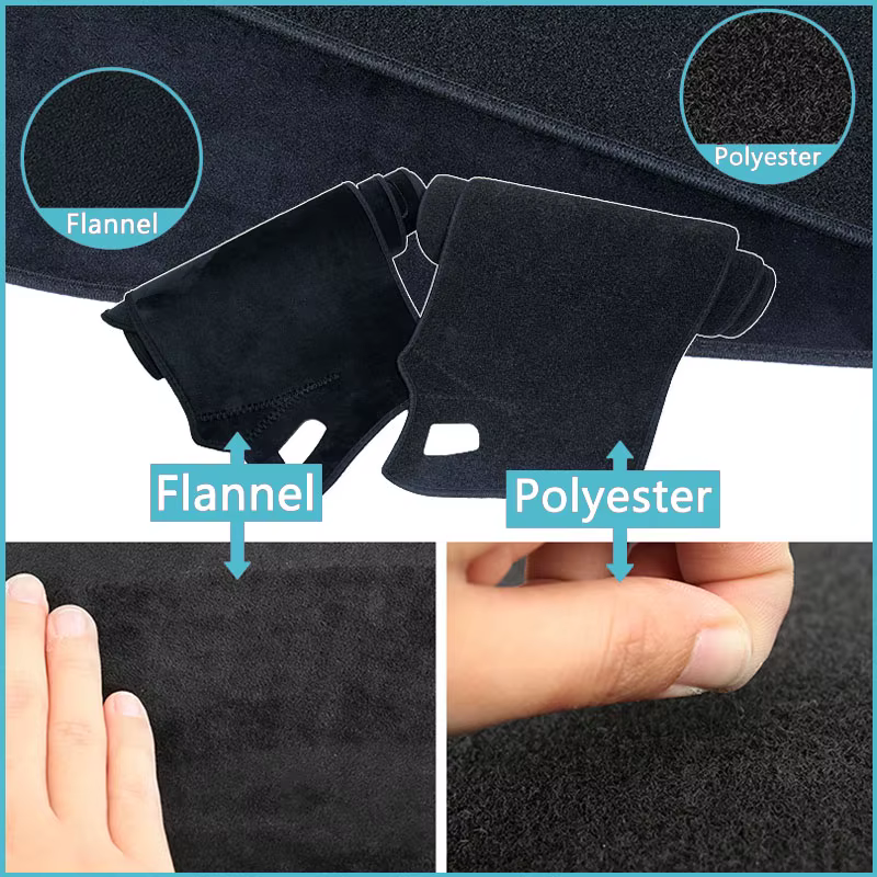Juste de Protection pour Pare-Soleil, Polymères Dast, Coussin de Tapis, Accessoire de Voiture, pour Renault Dacia Duster HS 2013 2014 2015 2016 2017