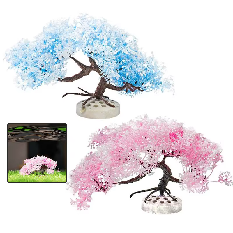 Nouveau arbre simulé décoration d'aquarium Aquarium plante en plastique Simulation artificielle plantes d'eau