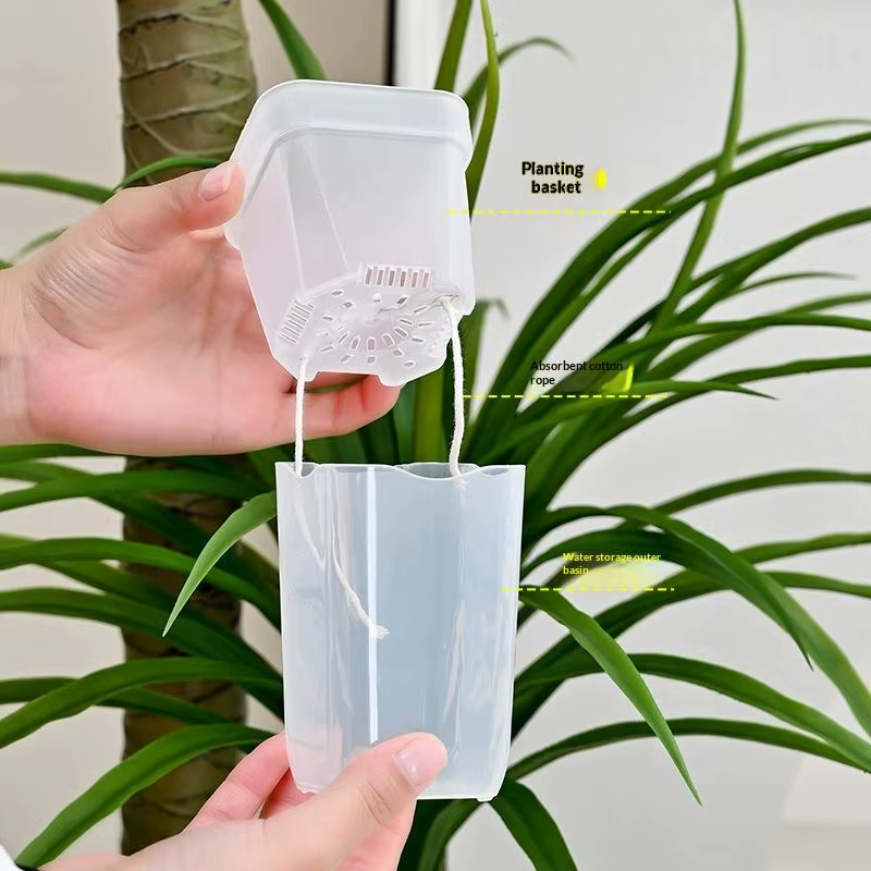 Pots auto-arrosants, pots de pépinière avec trous de drainage