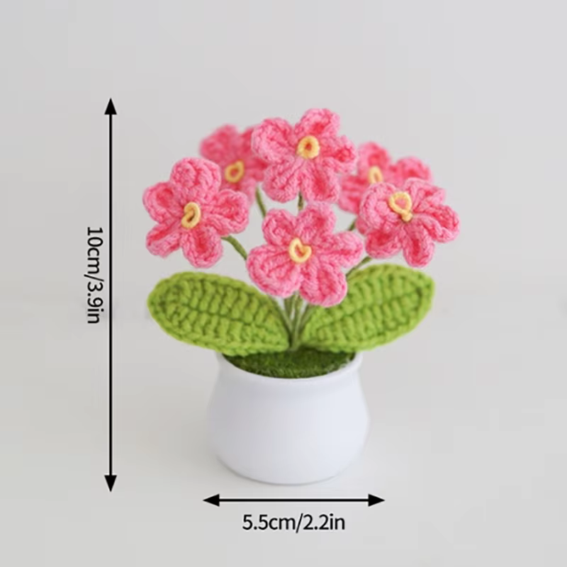 InjFlowers-Fausses Fleurs Artificielles Bleues pour Vase