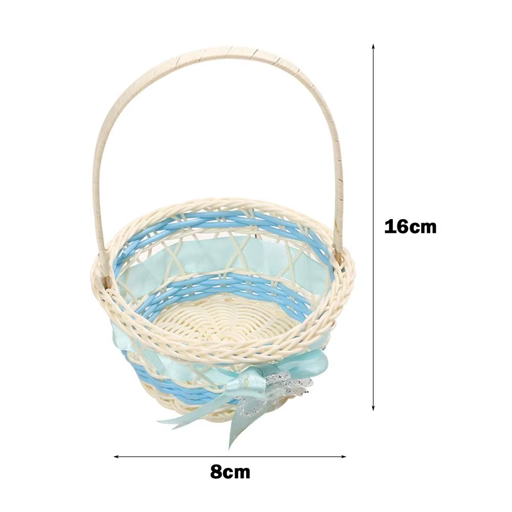 Magnifique panier de rangement pour fleurs fait à la main