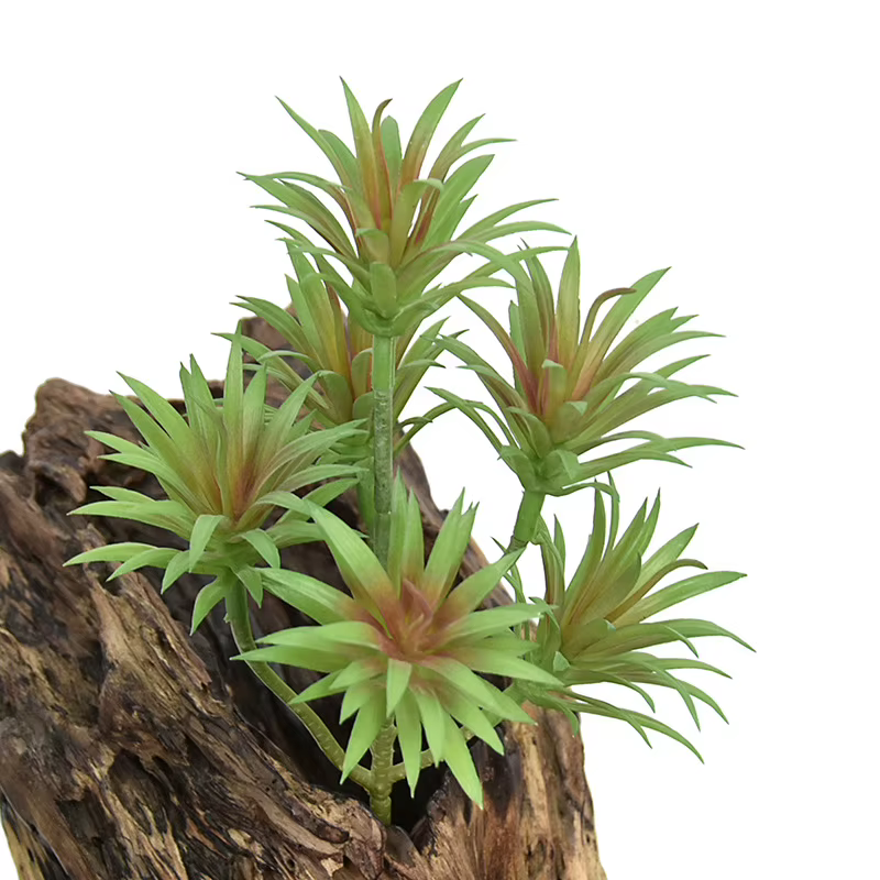 Plante artificielle en plastique