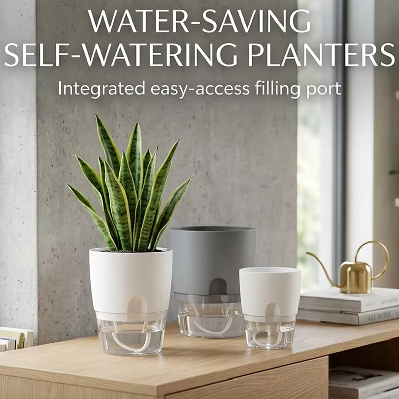 Pots auto-arrosants pour plantes