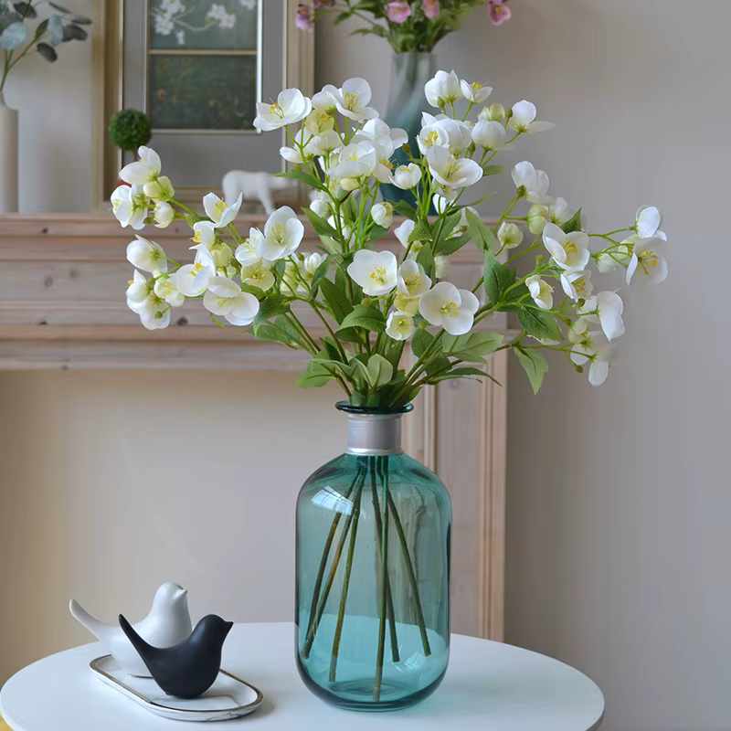 Branches de Hellébore Artificielles pour Décoration de Jardin