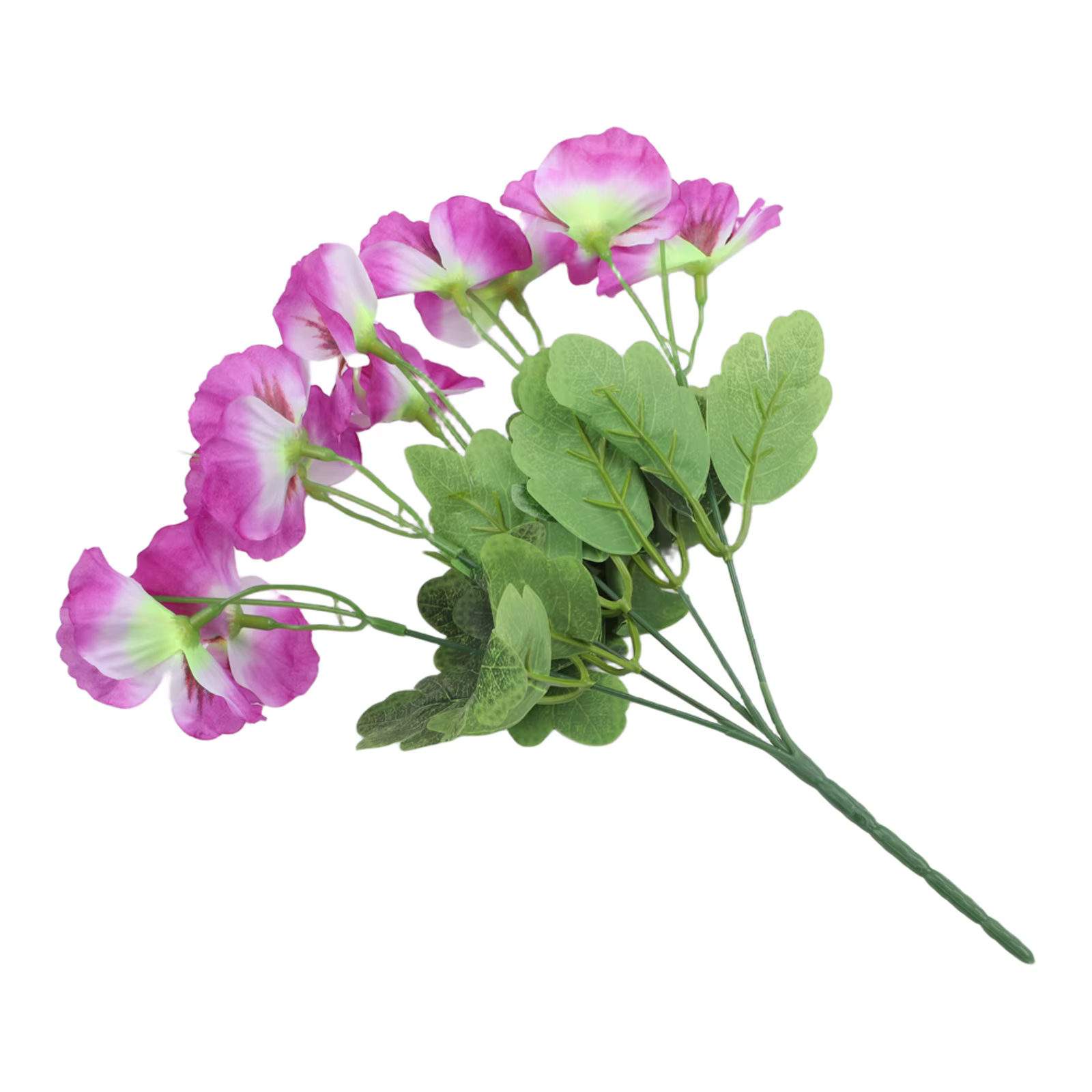 Fleurs artificielles en soie de type pansy pour arrangements floraux de mariage DIY
