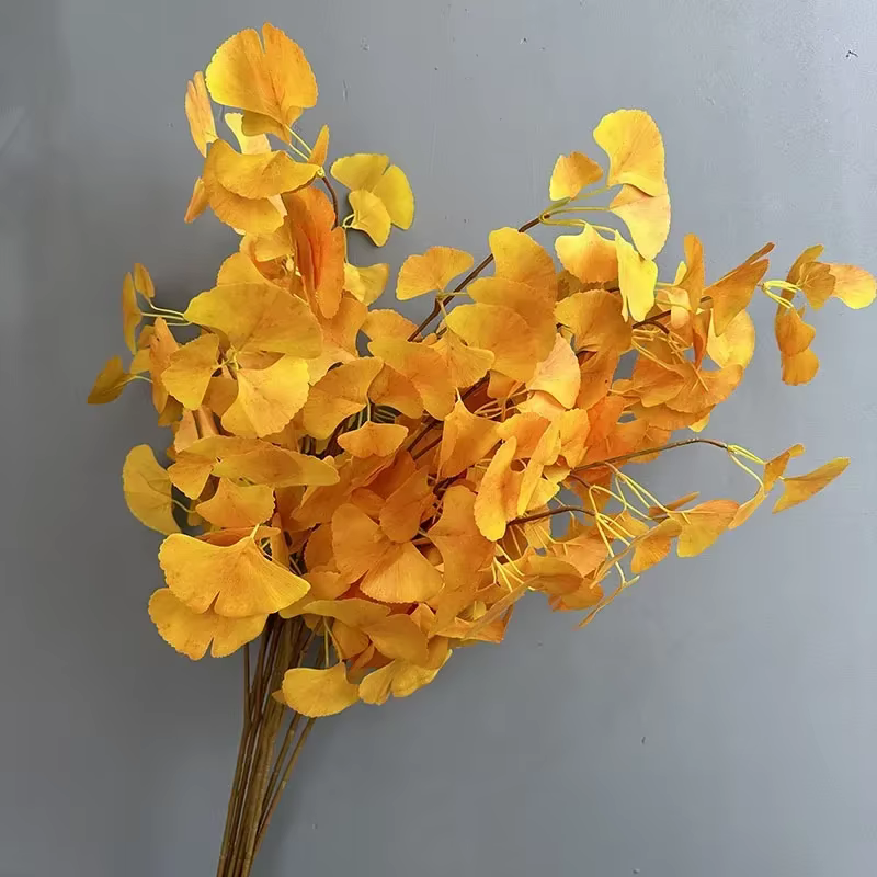 Feuilles de Ginkgo artificielles