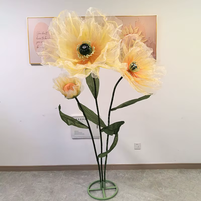 Fleurs artificielles pour décoration de mariage