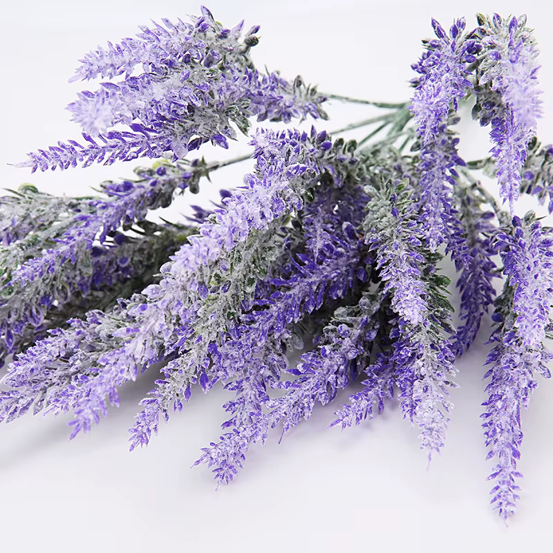 Fleur de lavande artificielle pour décoration romantique