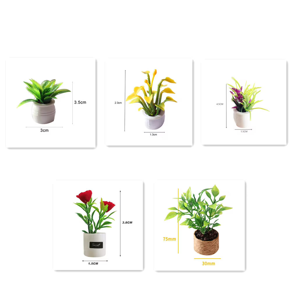 Mini plante verte en pot