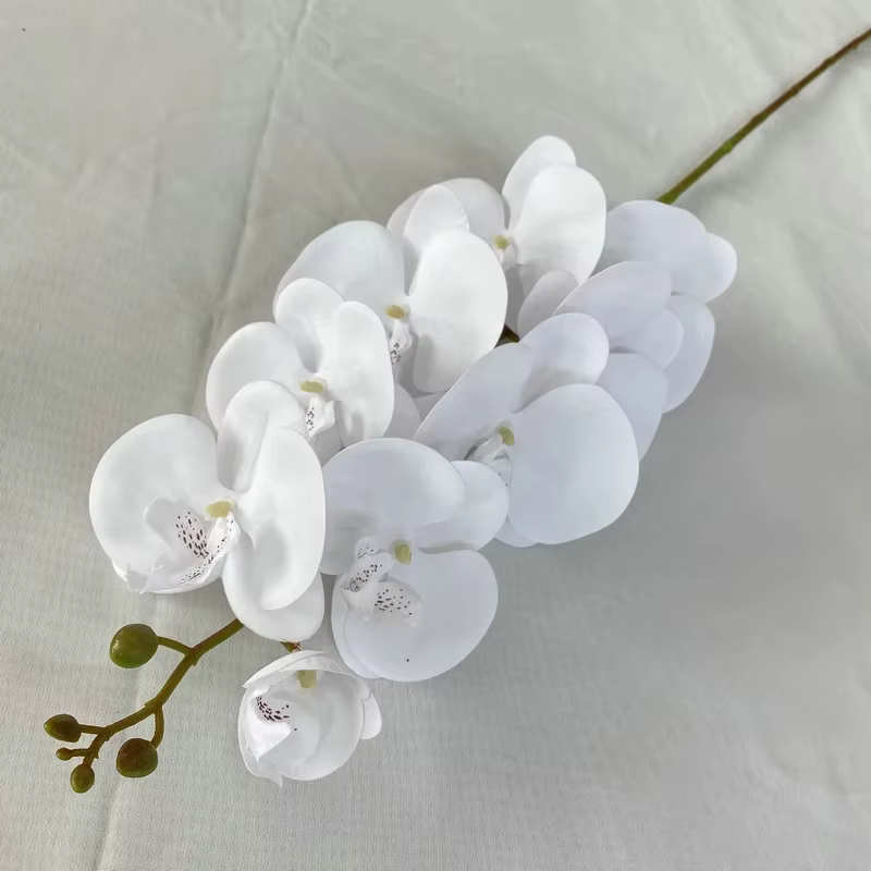 Orchidée française papillon artificielle pour la décoration de la maison