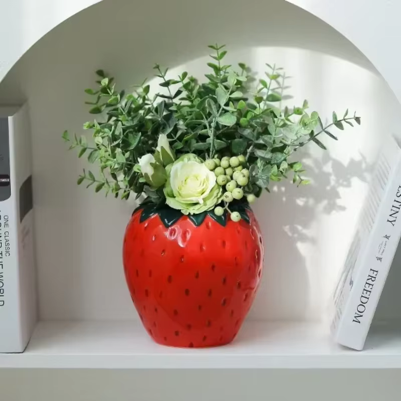 Harvey-Vase créatif en céramique pour fleurs