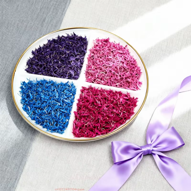 Pétales de bleuet naturel premium (4 couleurs au choix) - Remplissage de cadeau de luxe