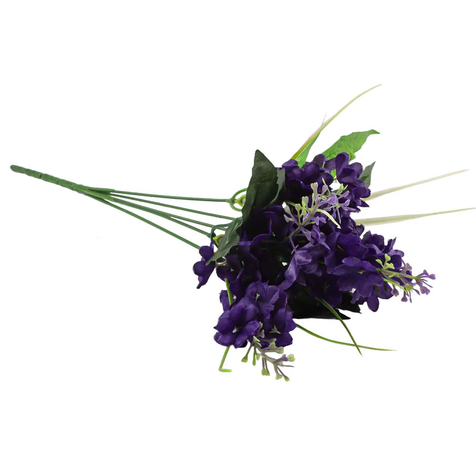 Hyacinthe fleur artificielle toucher réel réaliste mariage 33 cm Bouquet bricolage faux pour bureau fête tombe de haute qualité