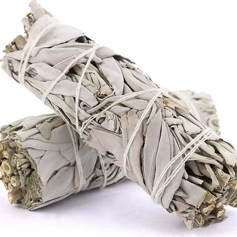 Bâtonnets de Sauge Blanche Naturelle pour Yoga