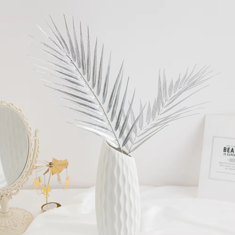 Plantes artificielles feuilles de palmier maison chambre extérieure jardin décoration accessoires photographie prop festival fournitures de mariage