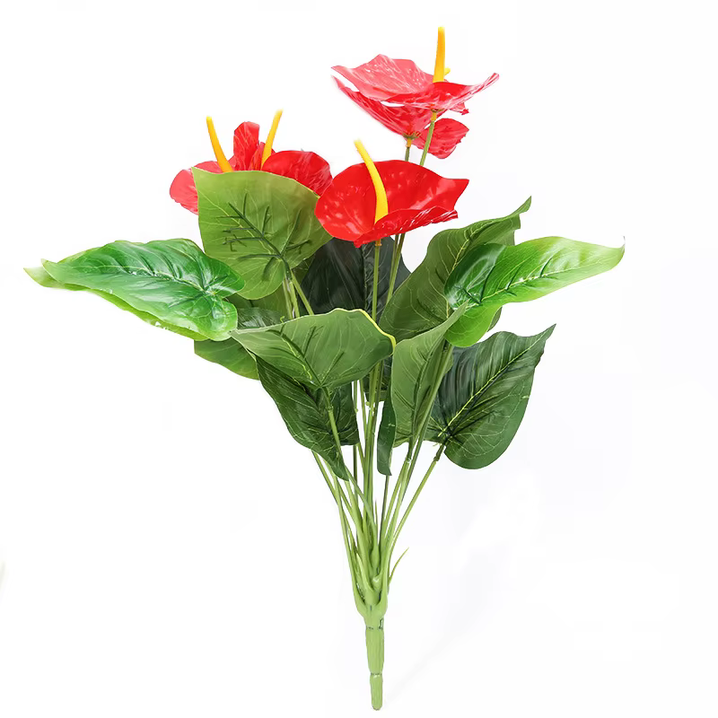 18 Têtes de Fleurs Artificielles de 50cm