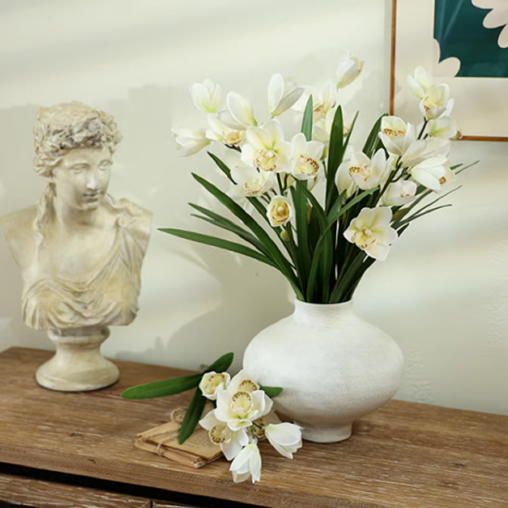 Simulation de fleurs artificielles pour mariage