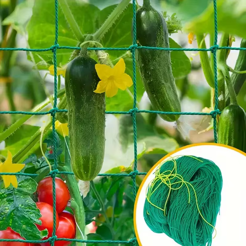 Pergolas pour plantes, filet de culture en polyester robuste