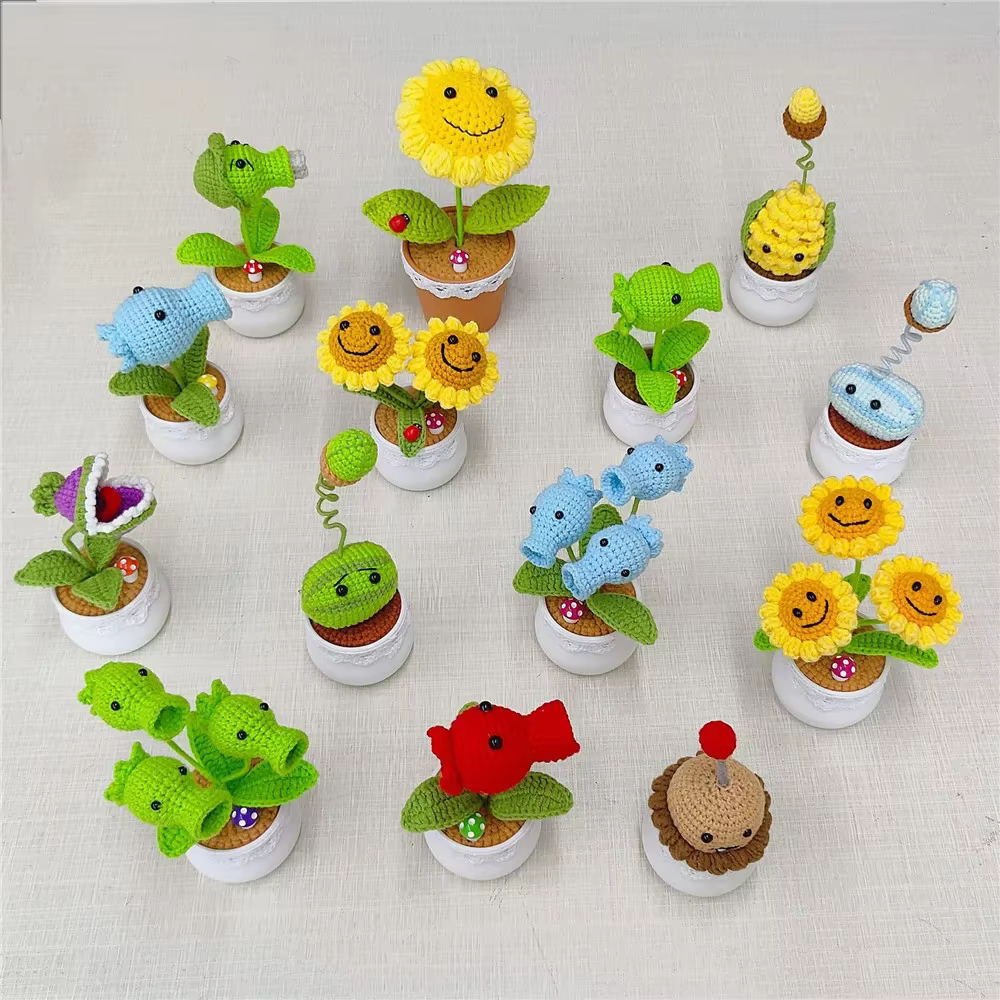 Pot de fleur de pois de tournesol zvisé