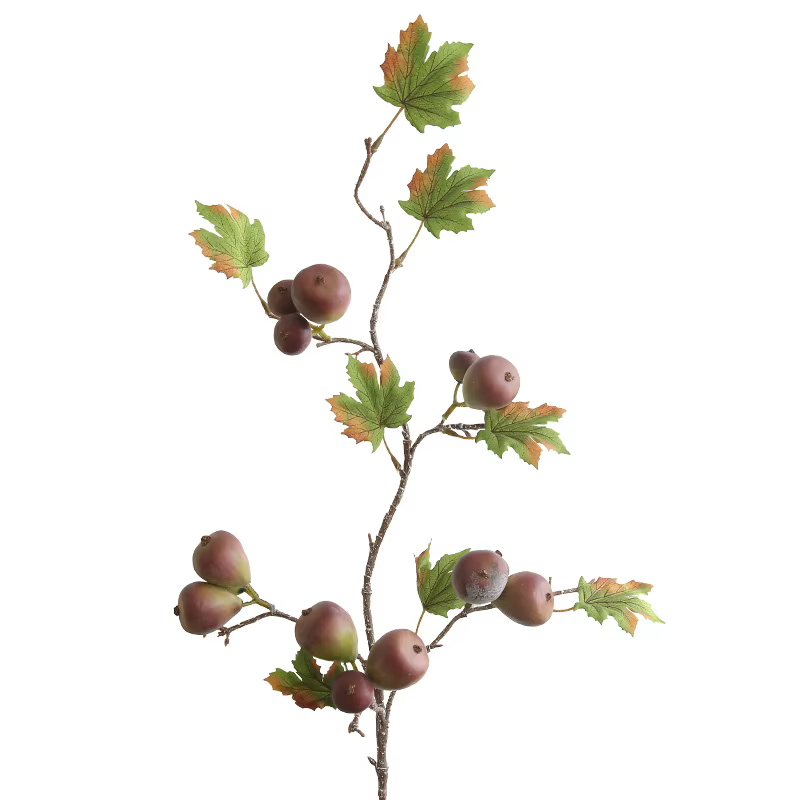 Plante verte artificielle en plastique