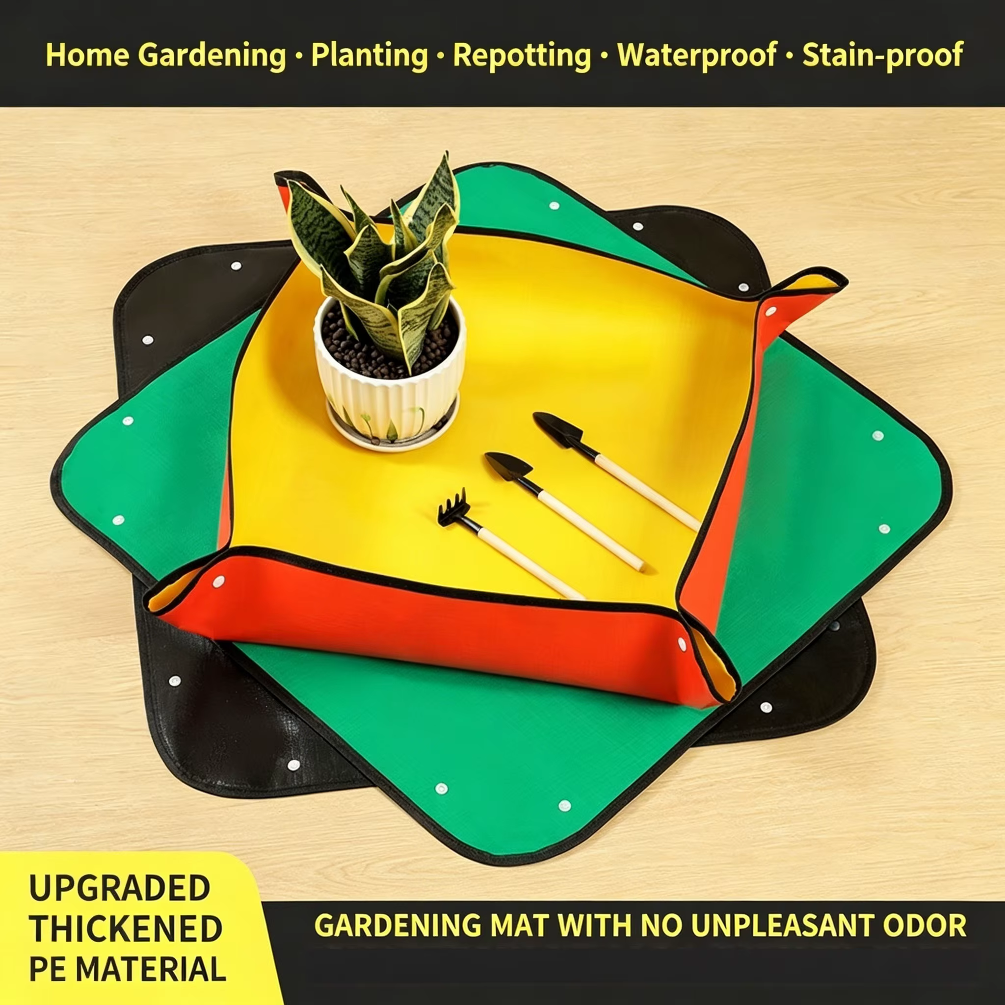 Tapis de repotage pour plantes