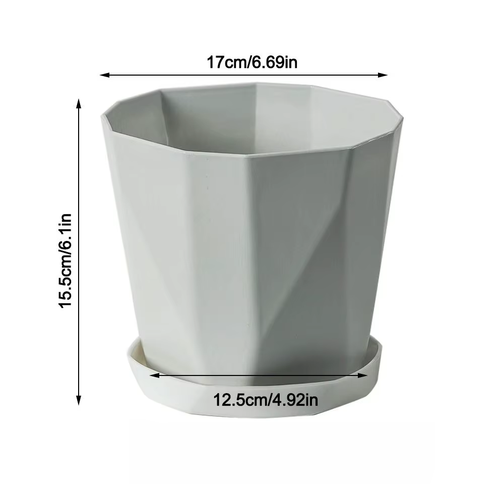 Pot de plante hydroponique avec poignée