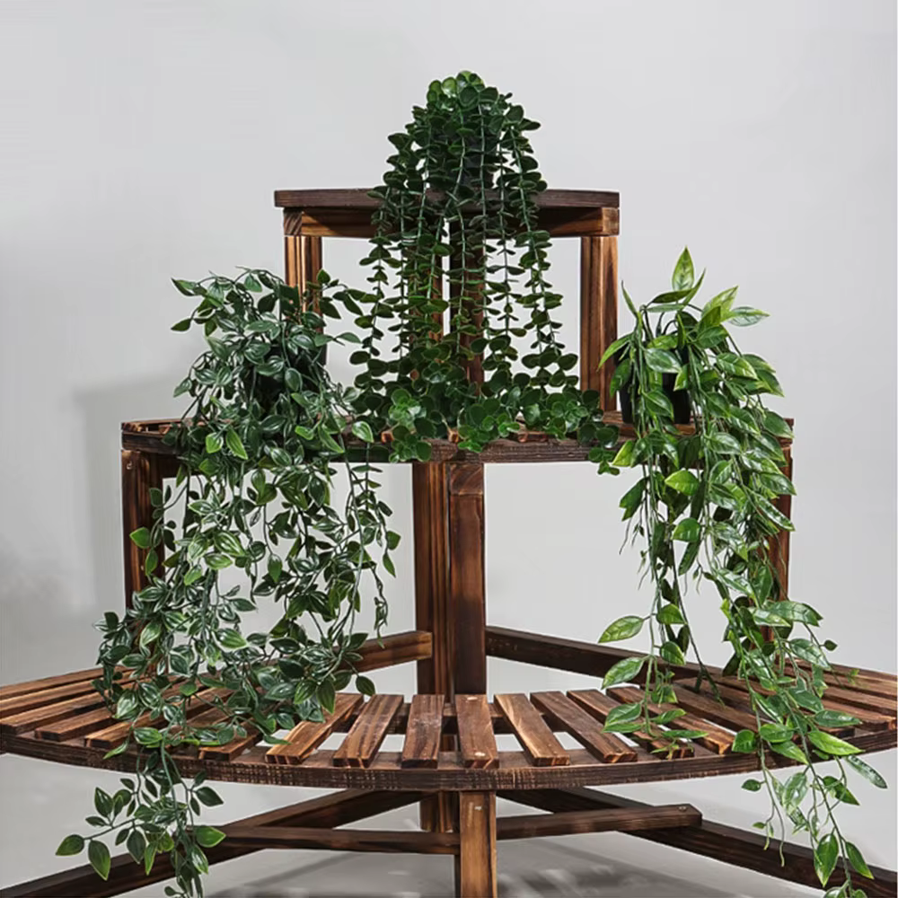Plante suspendue en rotin d'eucalyptus artificiel