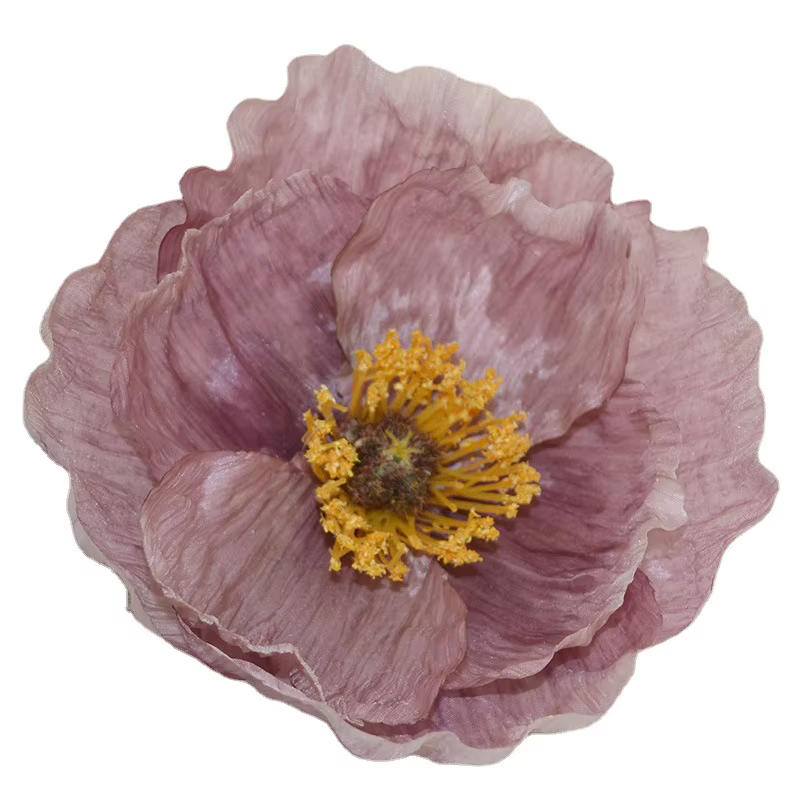 Grande tête de fleur de coquelicot de 14Cm