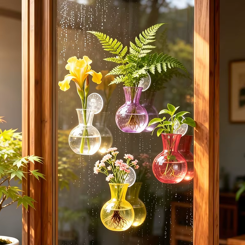 Vase mural semi-circulaire créatif