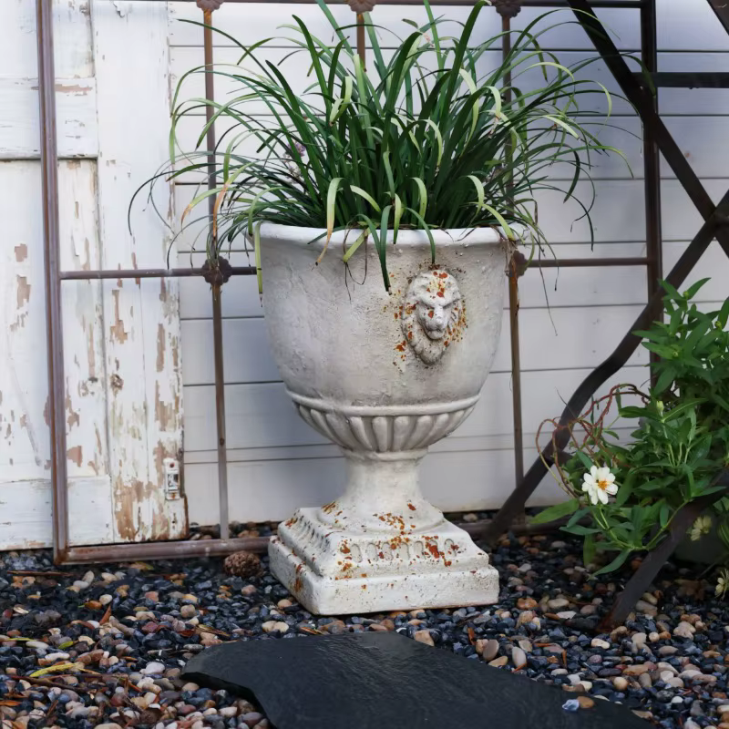 Jardinière Antique tête de Lion